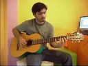 Aula de violão - exercício de escala cromatica e blues