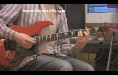Video aula de guitarra – Como Tocar a musica – Rockin’ In The Free World – Neil Young