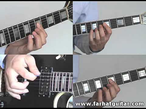 Video aula de guitarra - Como tocar - Hells Bells