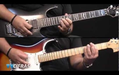 Video aula de guitarra – Como tocar – “The Wicker Man” – Iron Maiden – Parte 1 e 2