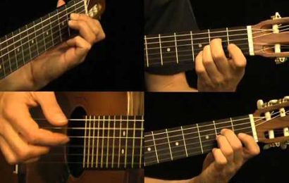 Video aula de violão e guitarra – como tocar “Unforgiven” – Metállica – Partes 1 a 8