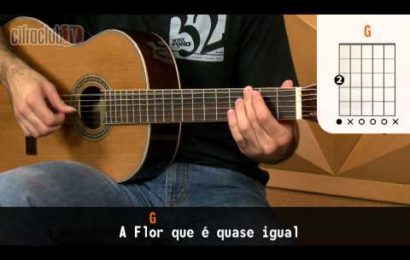 Video aula de violão – Como tocar Meu Abandono – Rosa de Saron (Versão completa)