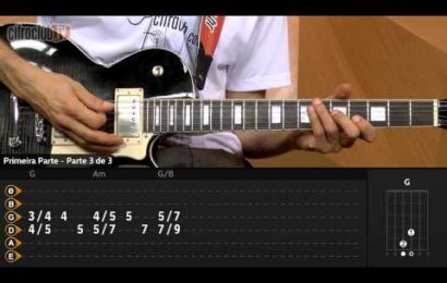 Video aula de guitarra – Como tocar – When I Come Around – Green Day.