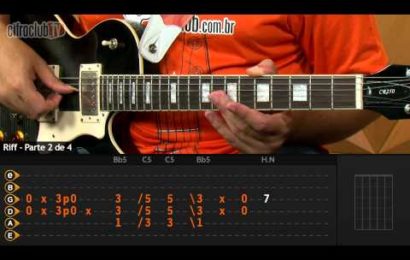 Video aula de guitarra – Como Tocar a Musica Money For Nothing – Dire Straits