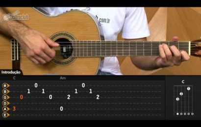 Video aula de violao com a musica Hallelujah – Rufus Wainwright