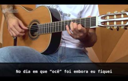 Aula de violão com a musica O Último Pôr do Sol – Lenine