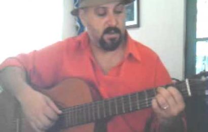 Aula de violão com a música Samba de Uma Nota Só
